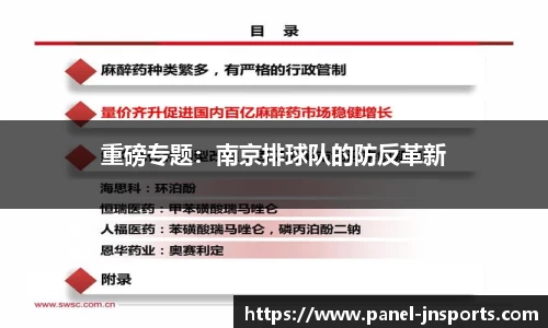 重磅专题：南京排球队的防反革新